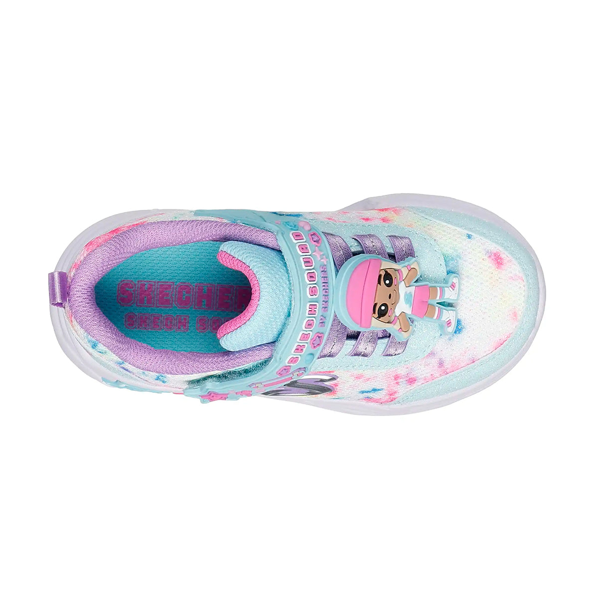 TENIS SKECHERS SNUGGLE SNEAKS INFANTIL COLOR BLANCO