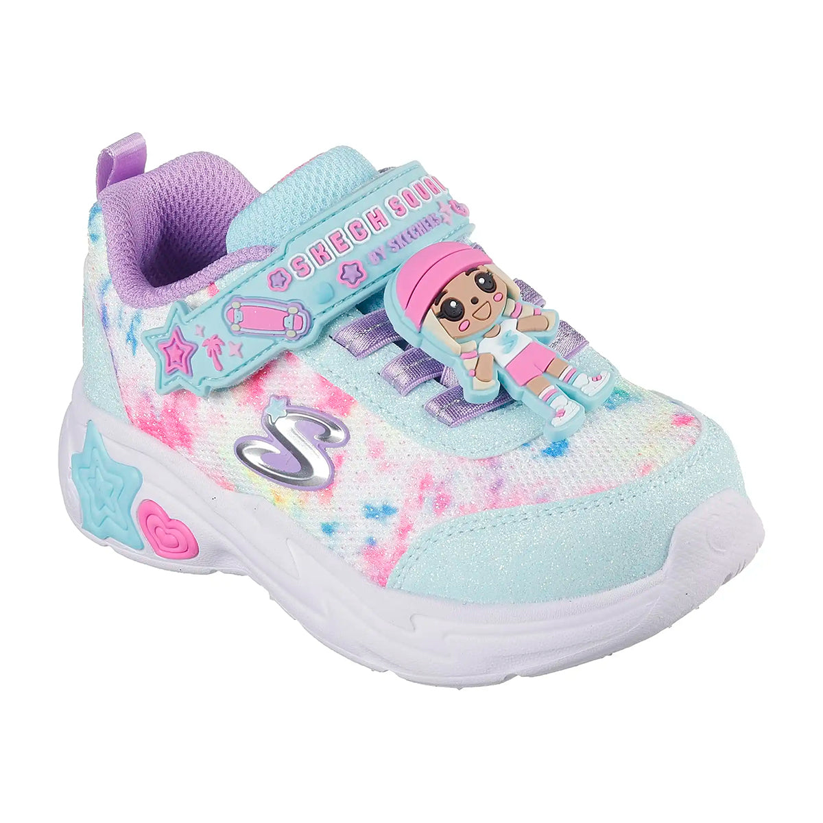 TENIS SKECHERS SNUGGLE SNEAKS INFANTIL COLOR BLANCO