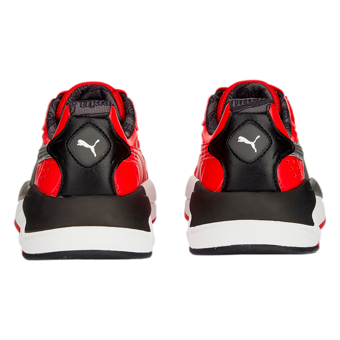 TENIS PUMA MOTORSPORT FERRARI X-RAY JUVENIL COLOR ROJO NEGRO