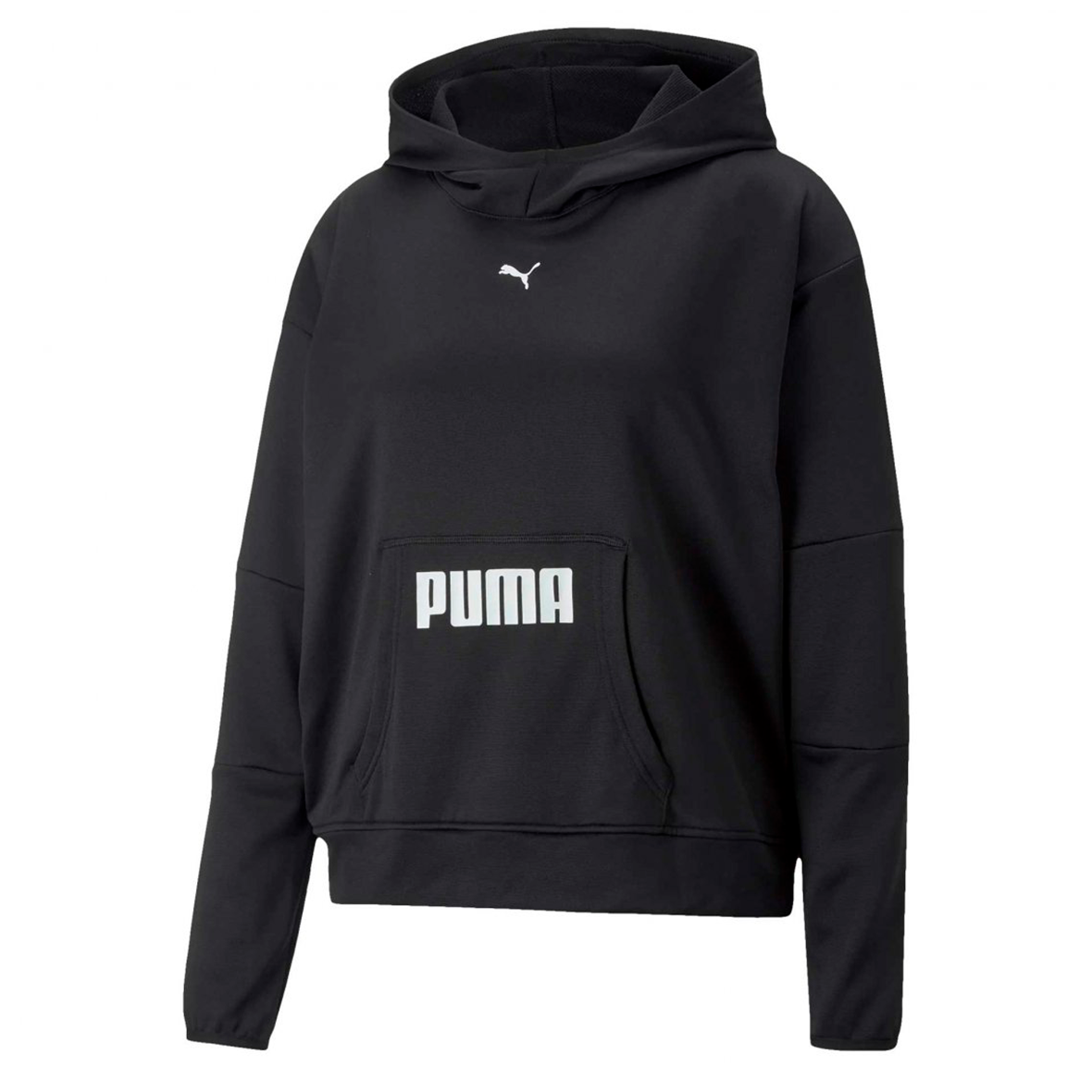 SUDADERA PUMA TRAIN ALL DAY PARA DAMA COLOR NEGRO ICONS STORE mx