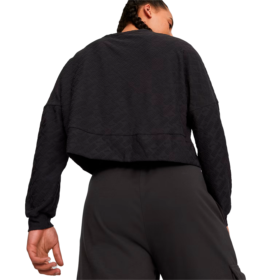 SUDADERA PUMA FIT PARA DAMA COLOR NEGRO