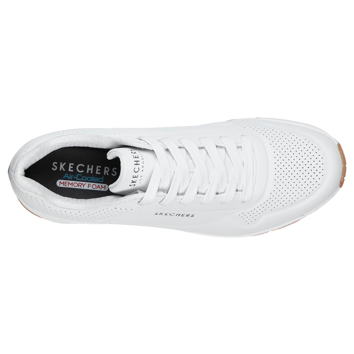 TENIS SKECHERS THE UNO PARA CABALLERO COLOR BLANCO