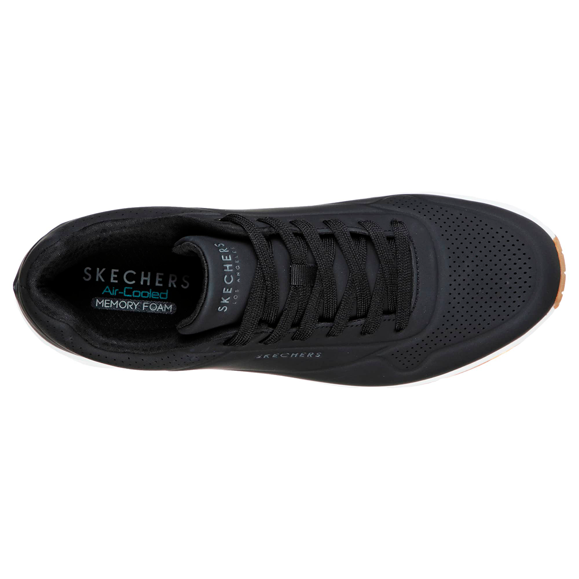TENIS SKECHERS THE UNO PARA CABALLERO COLOR NEGRO