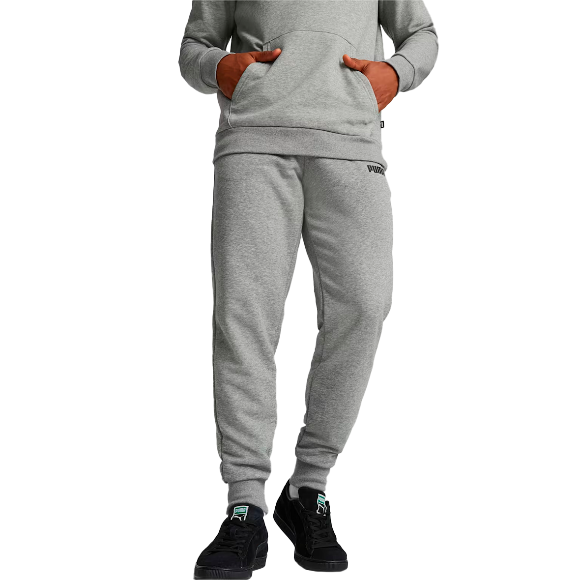 PANTS PUMA ESSENTIALS PARA CABALLERO COLOR GRIS