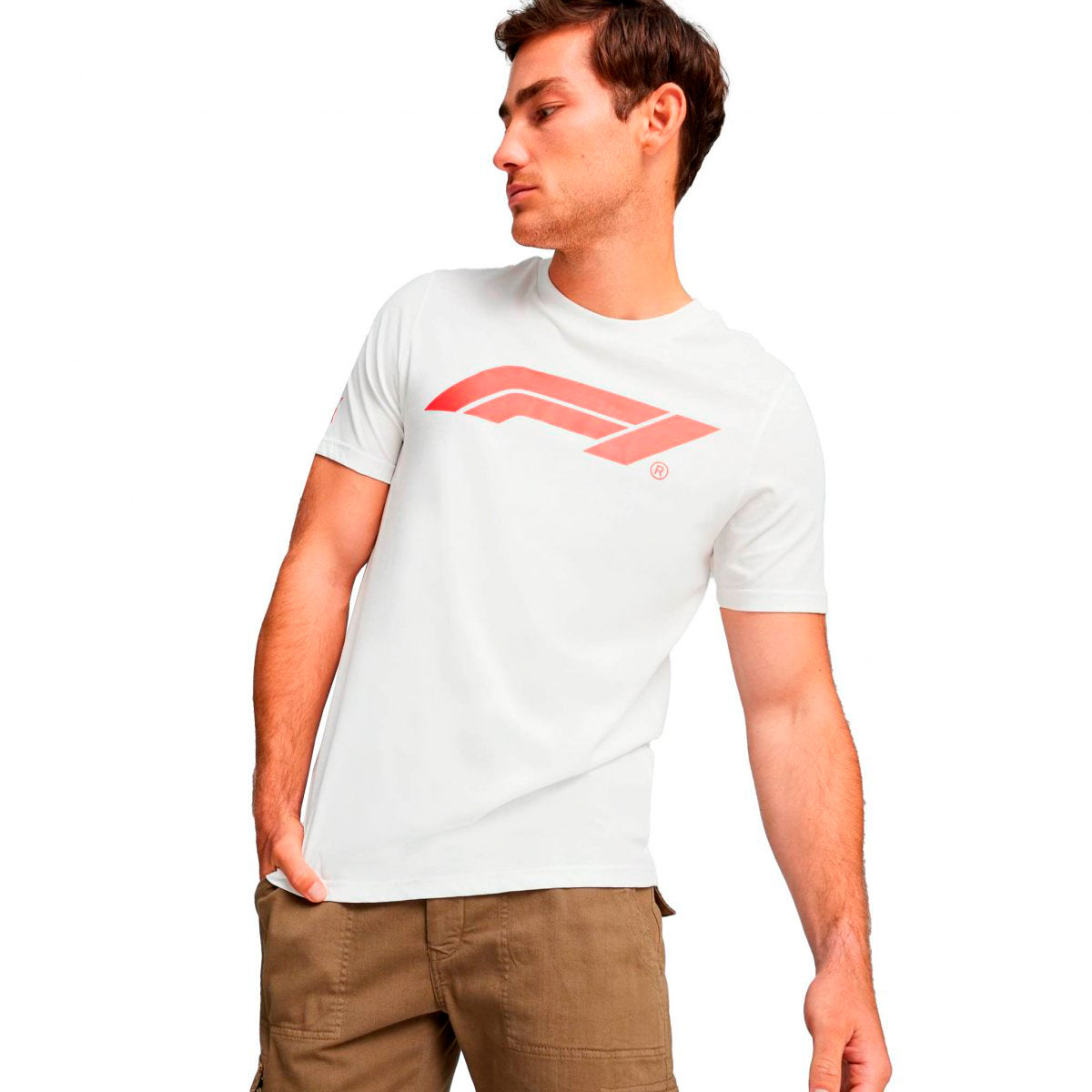 PLAYERA PUMA MOTORSPORT F1 PARA CABALLERO COLOR BLANCO