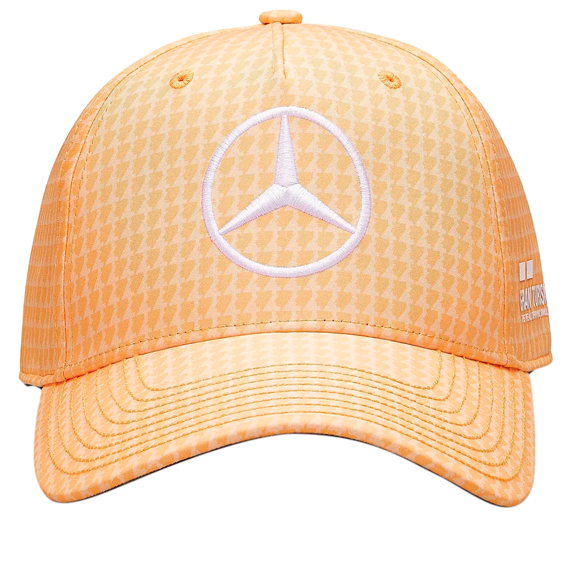 GORRA MERCEDES GRAN TURISMO LEWIS HAMILTON 2023 COLOR NARANJA