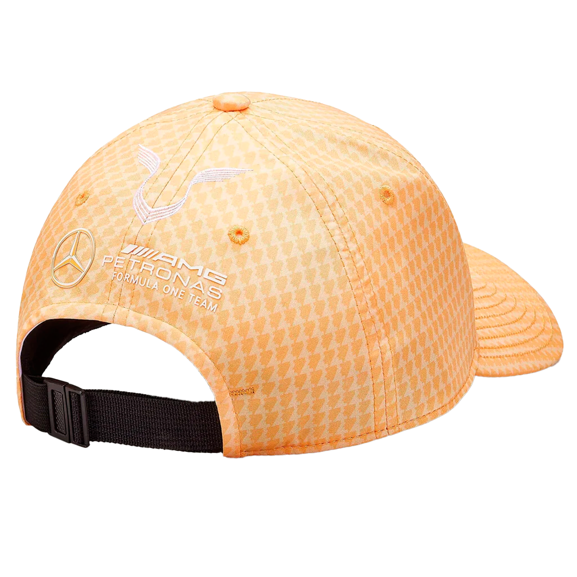 GORRA MERCEDES GRAN TURISMO LEWIS HAMILTON 2023 COLOR NARANJA