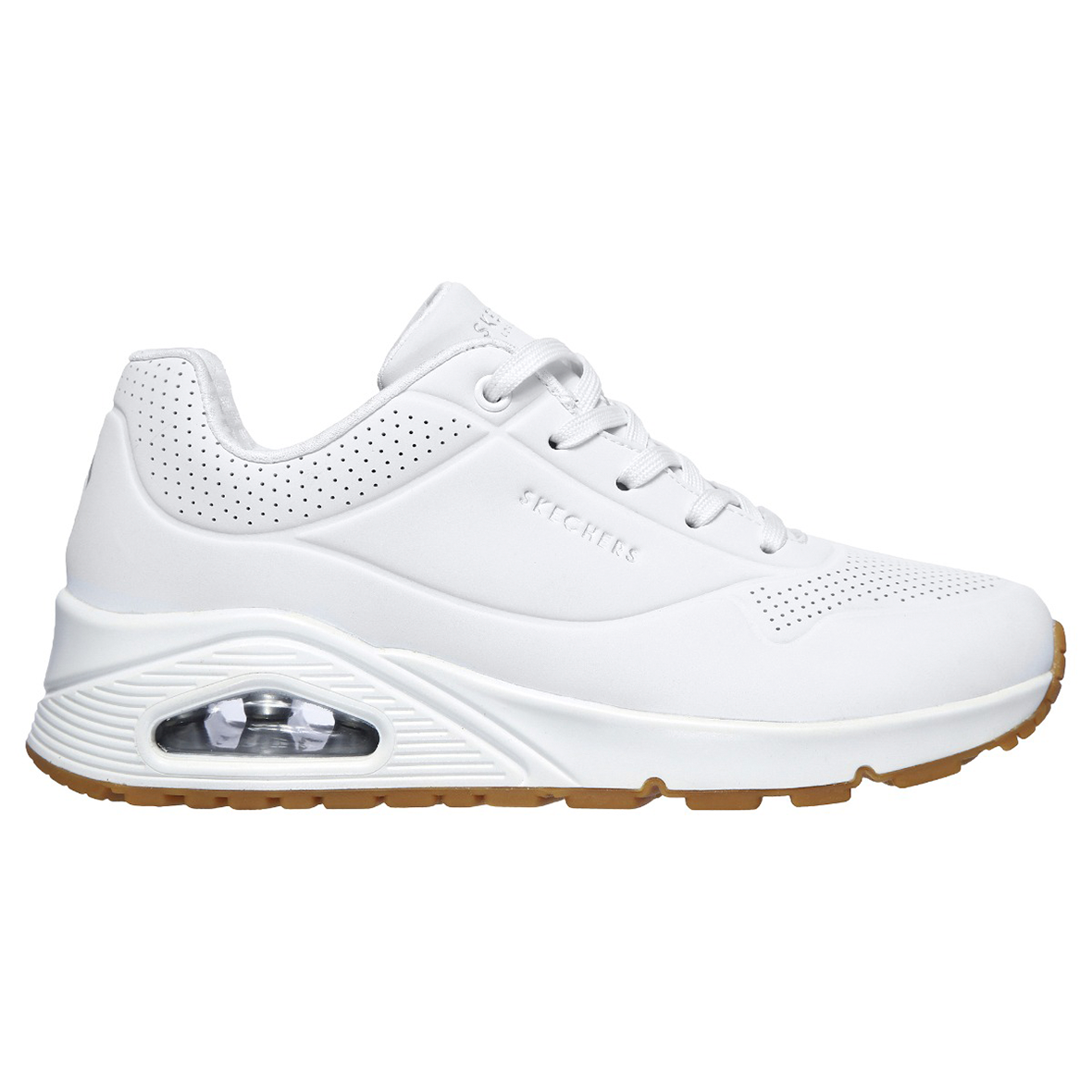 TENIS SKECHERS THE UNO PARA DAMA COLOR BLANCO