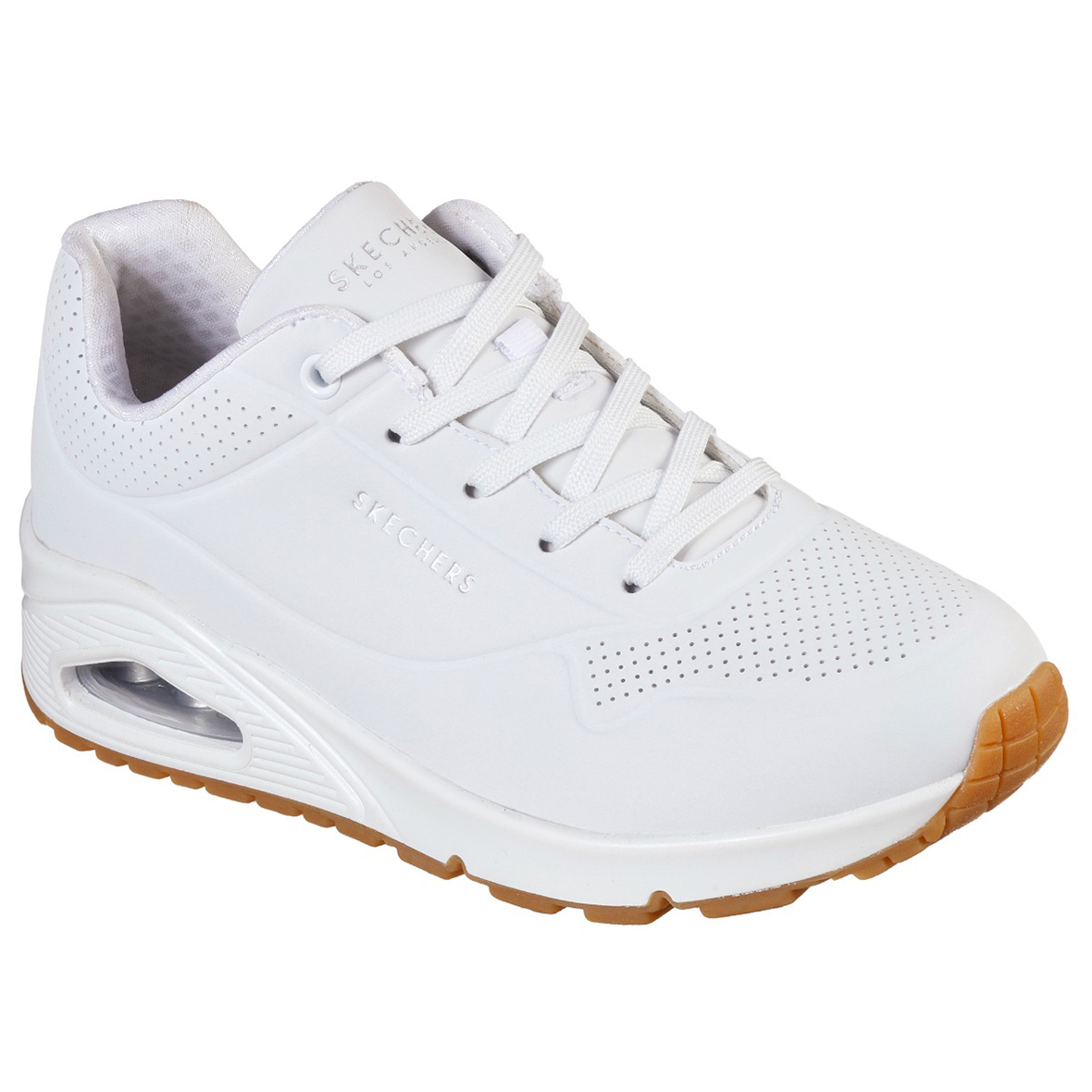 TENIS SKECHERS THE UNO PARA DAMA COLOR BLANCO