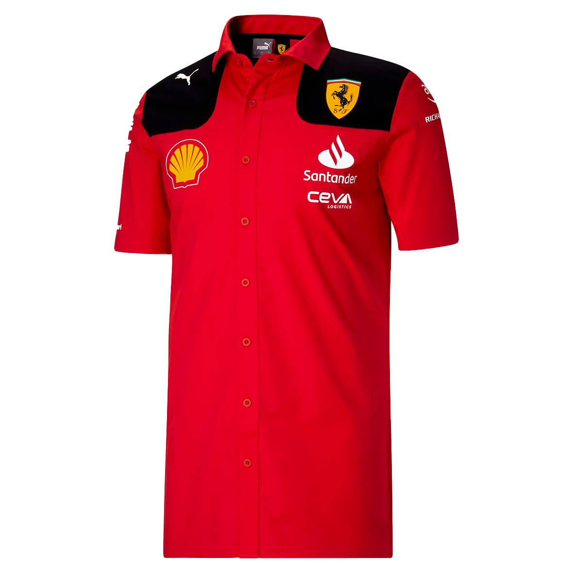 CAMISA PUMA MOTORSPORT SF TEAM 2023 PARA CABALLERO COLOR ROJO