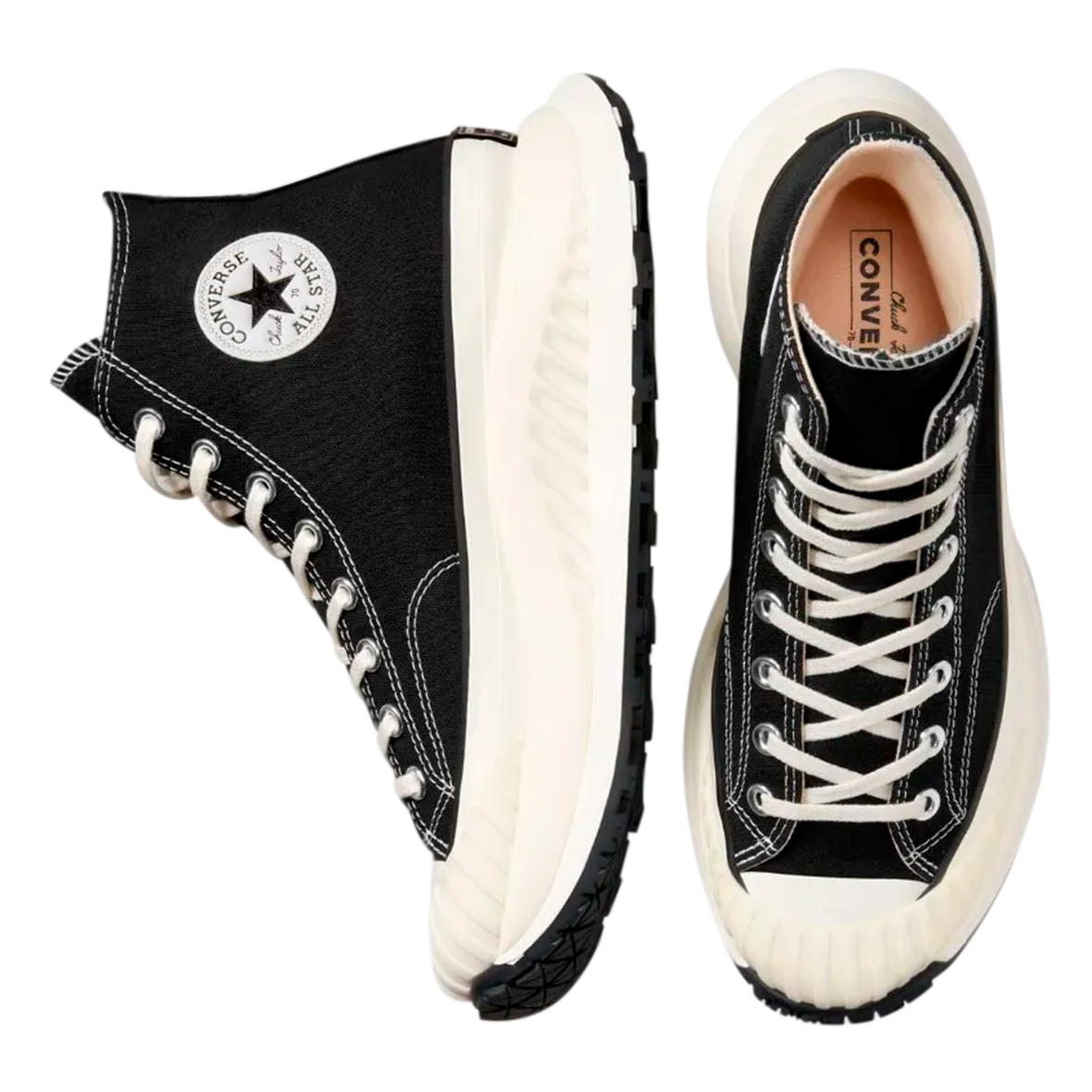 TENIS CONVERSE CHUCK TAYLOR 70 AT HI PARA DAMA COLOR NEGRO