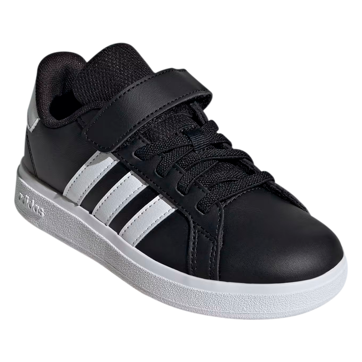 TENIS ADIDAS GRAND COURT PARA NIÑO COLOR NEGRO