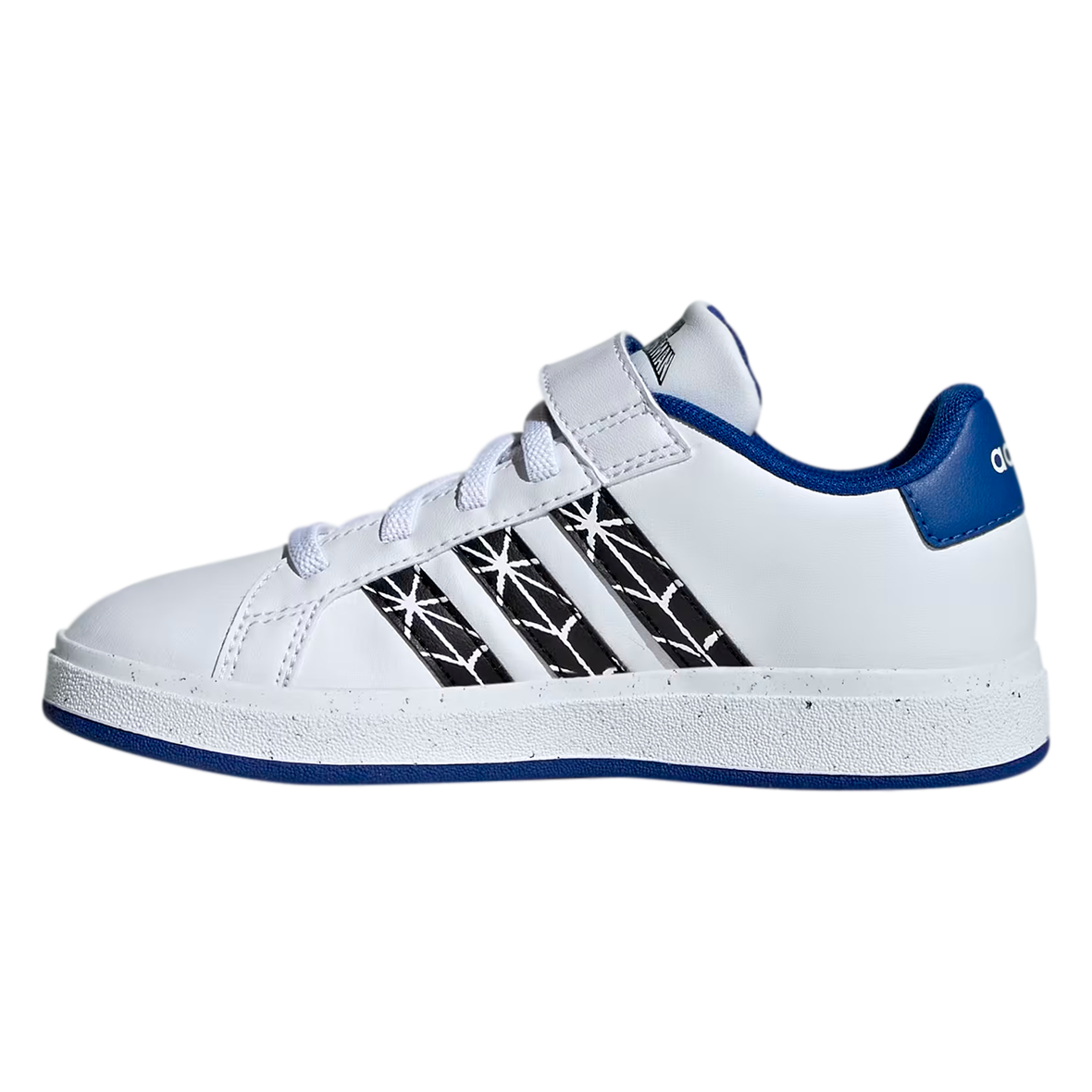 TENIS ADIDAS GRAND COURT SPIDERMAN PARA NIÑO COLOR BLANCO