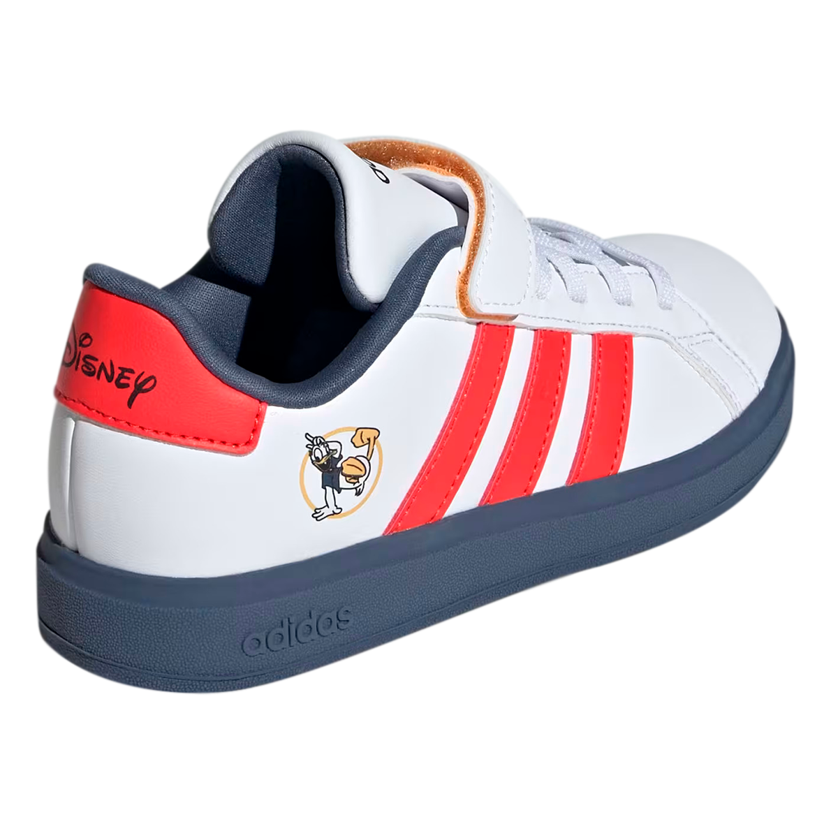 TENIS ADIDAS GRAND COURT DISNEY PARA NIÑO COLOR BLANCO
