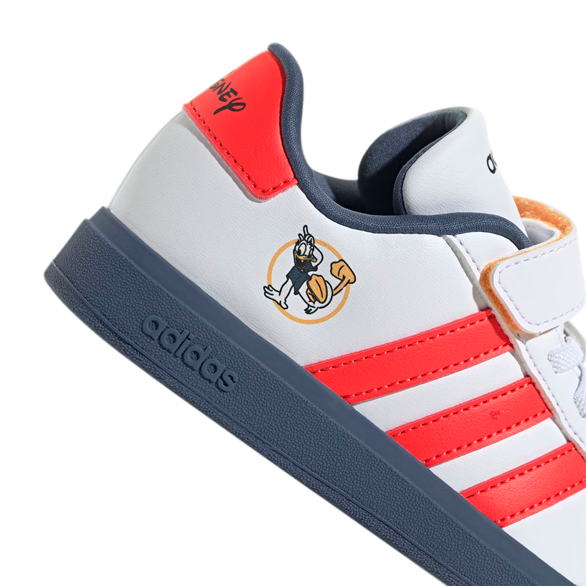 TENIS ADIDAS GRAND COURT DISNEY PARA NIÑO COLOR BLANCO
