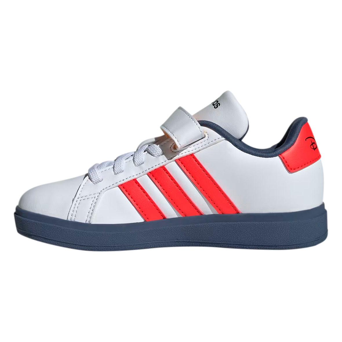 TENIS ADIDAS GRAND COURT DISNEY PARA NIÑO COLOR BLANCO