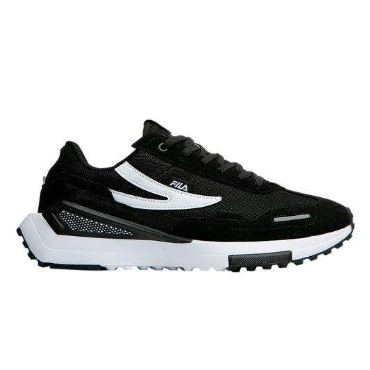TENIS FILA LEVONTE PARA CABALLERO COLOR NEGRO BLANCO