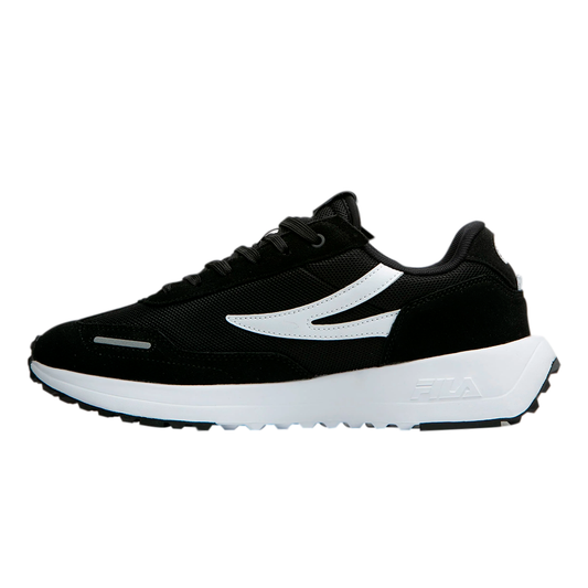 TENIS FILA LEVONTE PARA CABALLERO COLOR NEGRO BLANCO