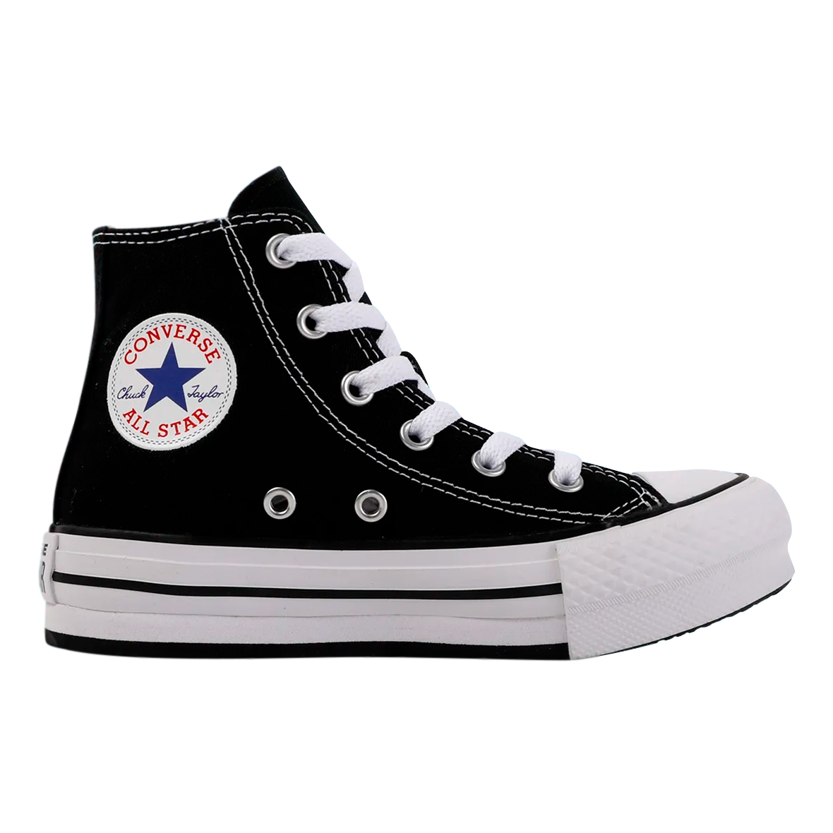 TENIS CONVERSE EVA LIFT PARA NINA COLOR NEGRO ICONS STORE mx