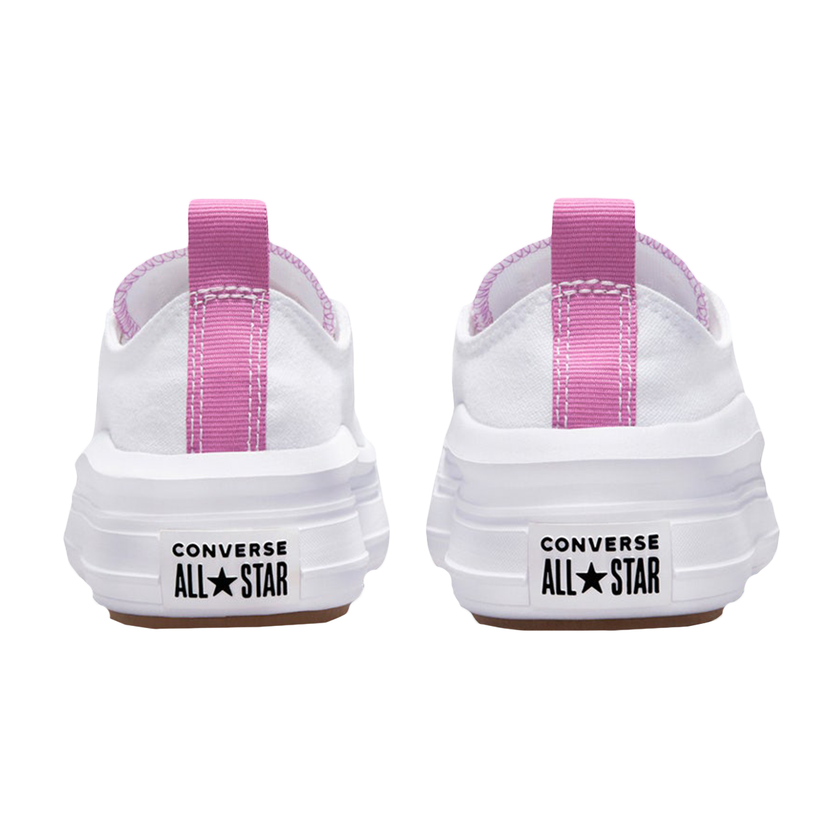TENIS CONVERSE MOVE OX PARA NIÑA COLOR BLANCO LILA