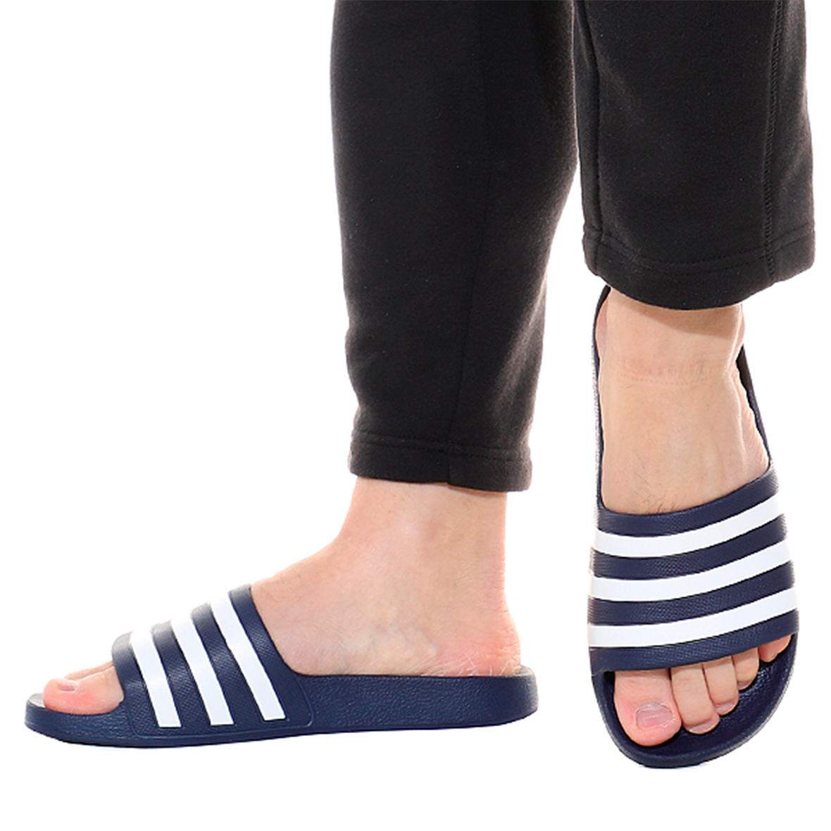 SANDALIA ADIDAS ADILETTE AQUA UNISEX COLOR MARINO