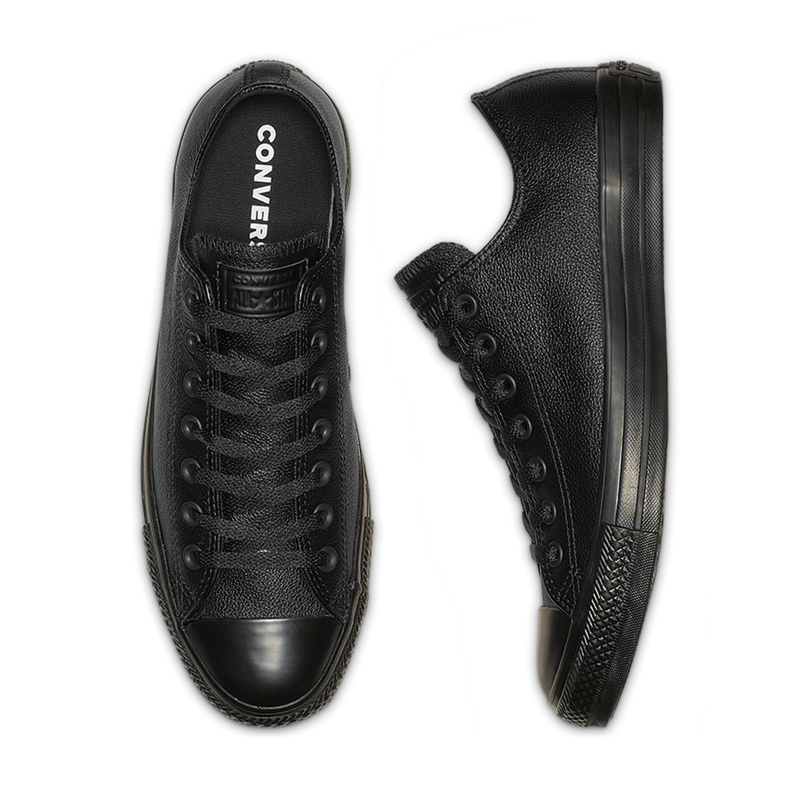 TENIS CONVERSE CHUCK TAYLOR LEATHER UNISEX COLOR NEGRO