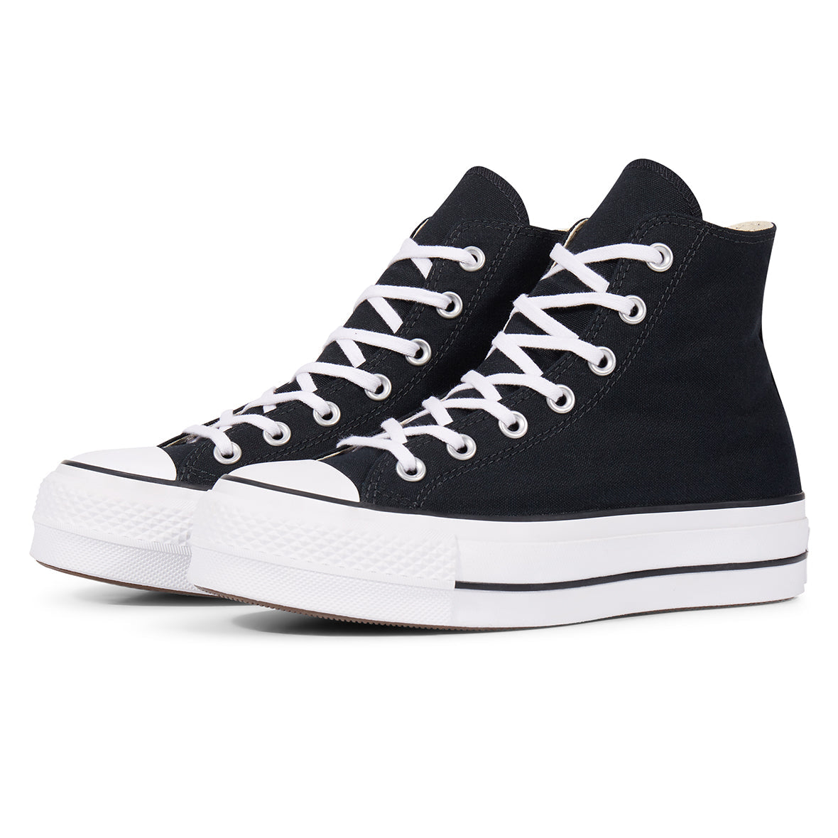 TENIS CONVERSE ALL STAR PARA DAMA DE PLATAFORMA NEGRO
