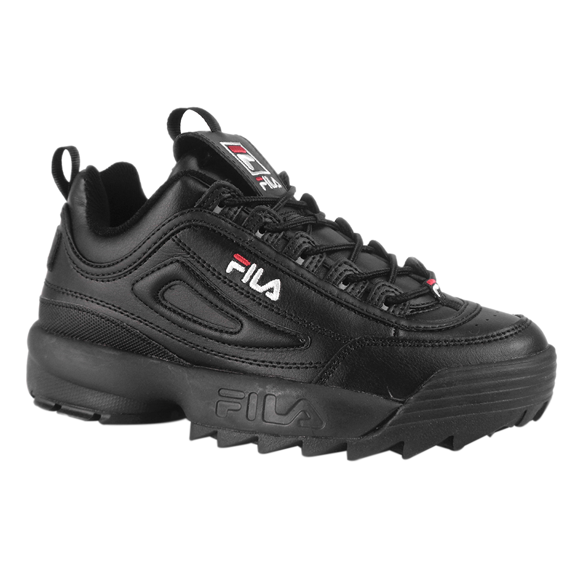TENIS FILA DISRUPTOR II PREMIUM PARA DAMA COLOR NEGRO