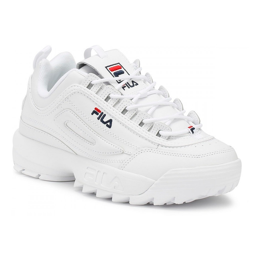 FILA DISRUPTOR II PREMIUM PARA DAMA BLANCO MARINO