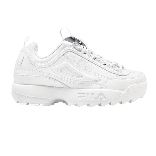 FILA DISRUPTOR II PREMIUM PARA DAMA COLOR BLANCO
