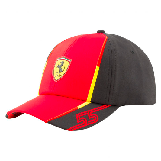 GORRA PUMA MOTORSPORT FERRARI SAINZ PARA CABALLERO COLOR ROJO