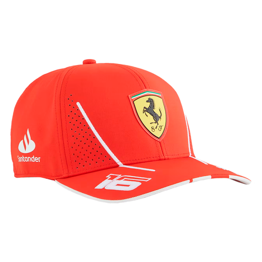 GORRA PUMA MOTORSPORT FERRARI CHARLES LECLERC COLOR ROJO