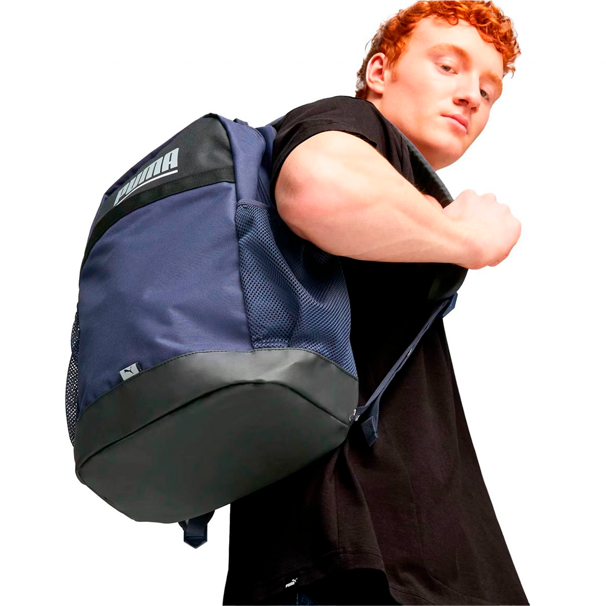 Mochila puma azul marino sales