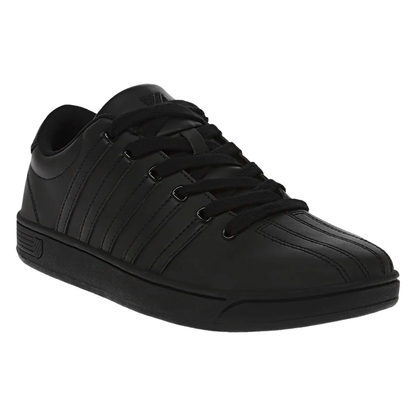 TENIS K-SWISS COURT PRO PARA CABALLERO COLOR NEGRO MONOCROMO