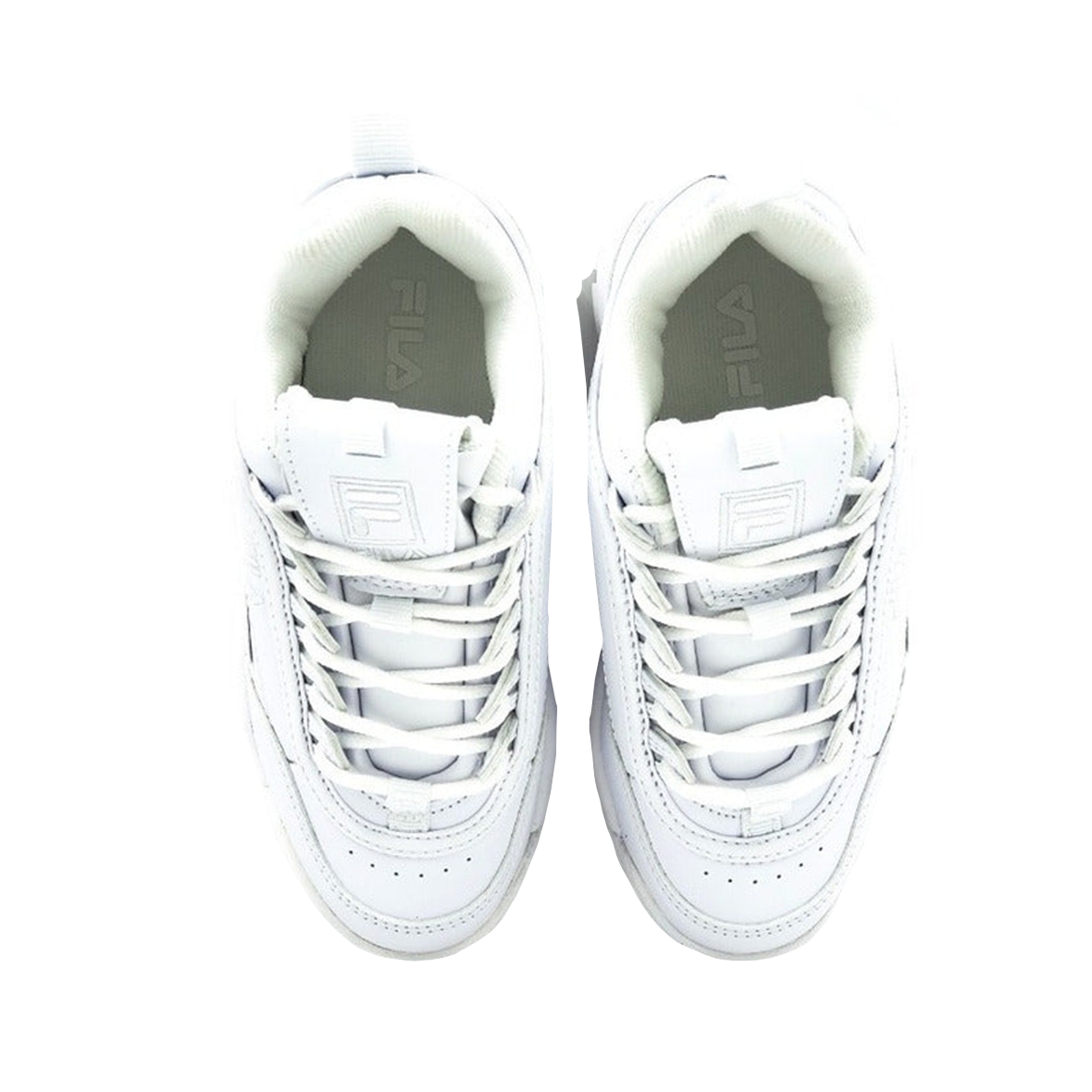 TENIS FILA DISRUPTOR JUVENIL COLOR BLANCO BLANCO