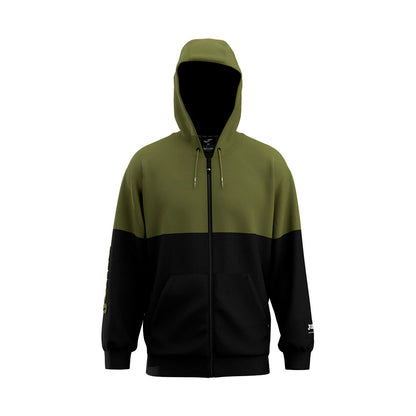 SUDADERA JOMA URBAN STREET PARA CABALLERO COLOR OLIVO NEGRO