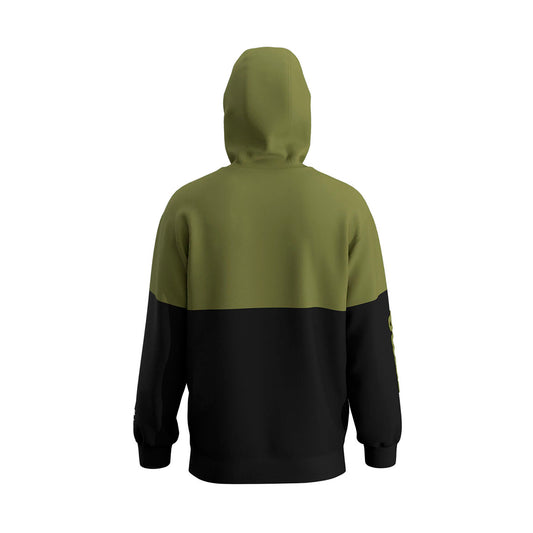 SUDADERA JOMA URBAN STREET PARA CABALLERO COLOR OLIVO NEGRO