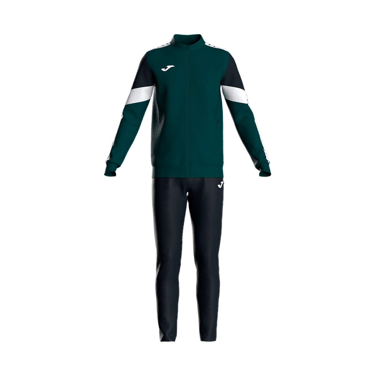 CONJUNTO JOMA HEROIC PARA CABALLERO COLOR VERDE NEGRO