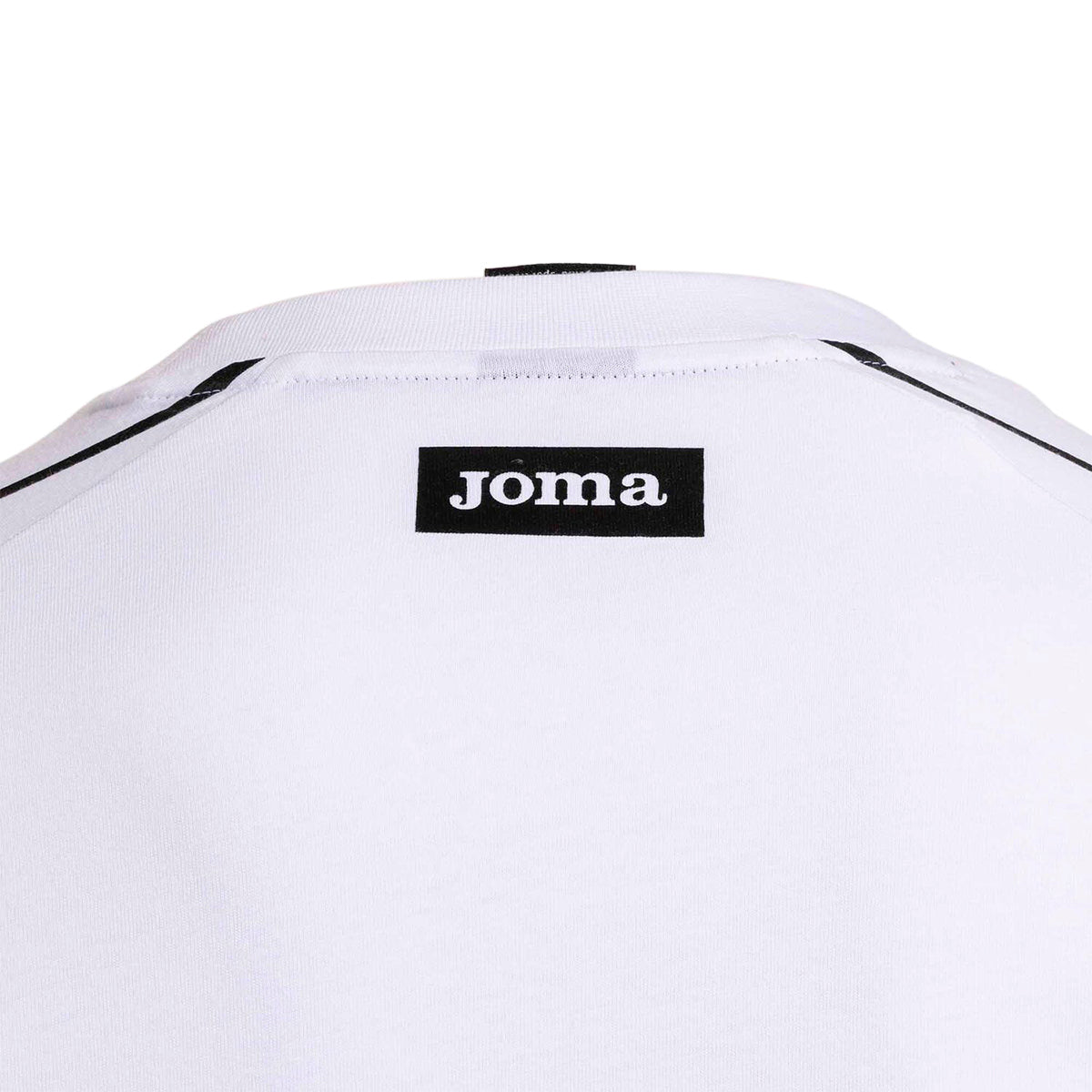 PLAYERA JOMA ICONO STREET JUVENIL COLOR BLANCO NEGRO