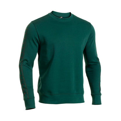 SUDADERA JOMA ICONO STREET PARA CABALLERO COLOR VERDE NEGRO