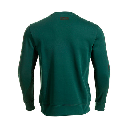 SUDADERA JOMA ICONO STREET PARA CABALLERO COLOR VERDE NEGRO
