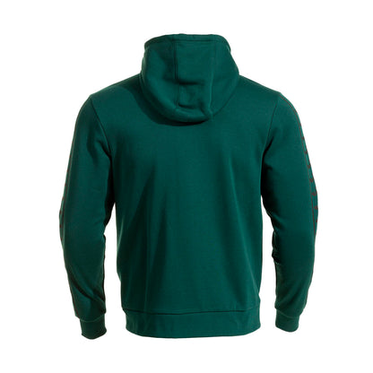 SUDADERA JOMA ICONO STREET ZIP-UP PARA CABALLERO COLOR VERDE NEGRO