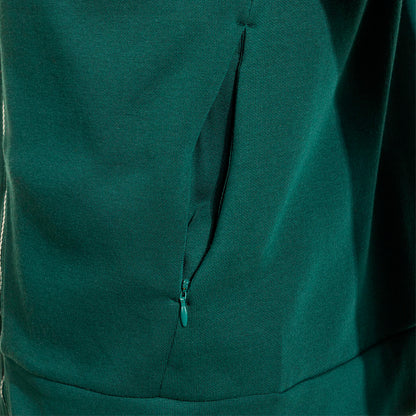 SUDADERA JOMA ICONO STREET ZIP-UP PARA CABALLERO COLOR VERDE NEGRO