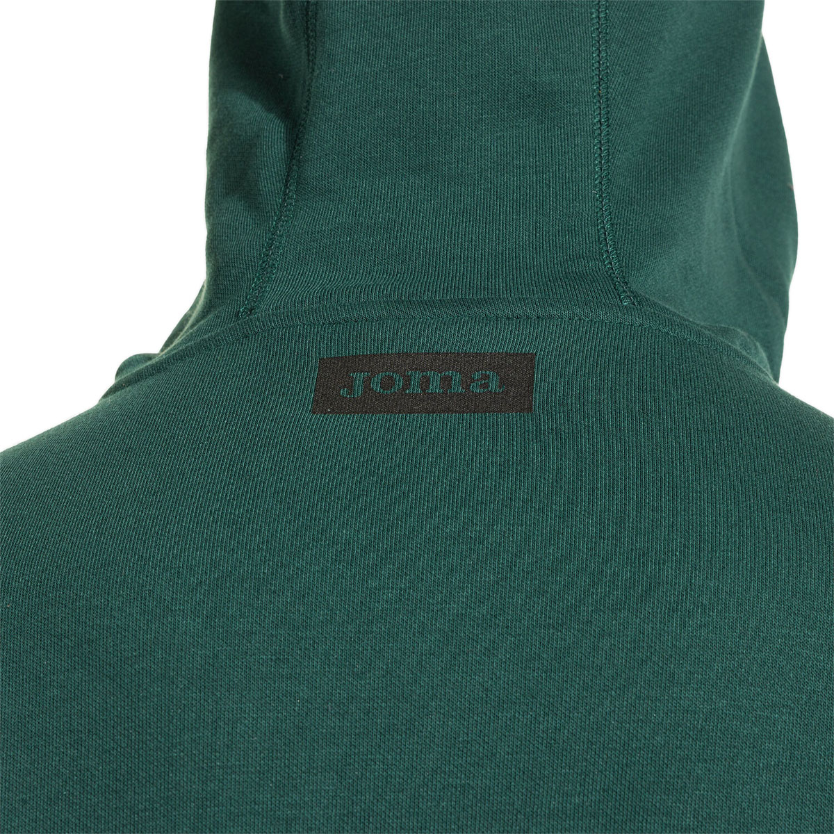 SUDADERA JOMA ICONO STREET ZIP-UP PARA CABALLERO COLOR VERDE NEGRO