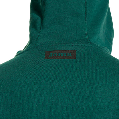 SUDADERA JOMA ICONO STREET ZIP-UP PARA CABALLERO COLOR VERDE NEGRO