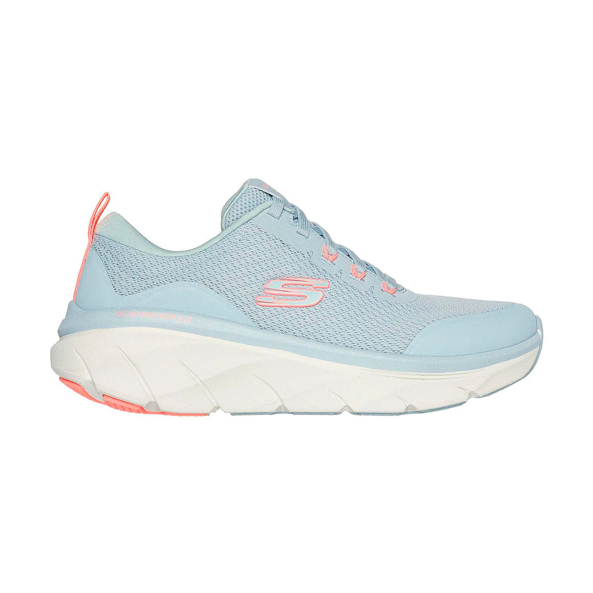 TENIS SKECHERS D'LUX WALKER 2.0 PARA DAMA COLOR AZUL CIELO
