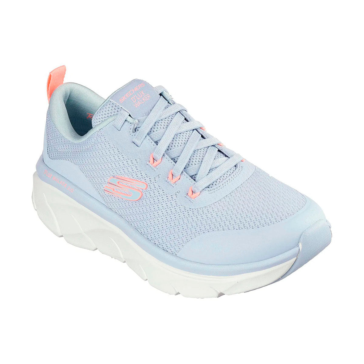TENIS SKECHERS D'LUX WALKER 2.0 PARA DAMA COLOR AZUL CIELO