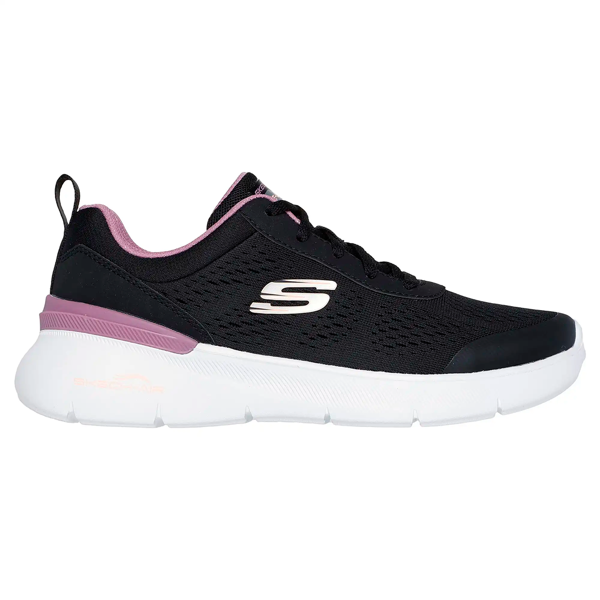 TENIS SKECHERS DYNAMIGHT 2.0 PARA DAMA COLOR NEGRO