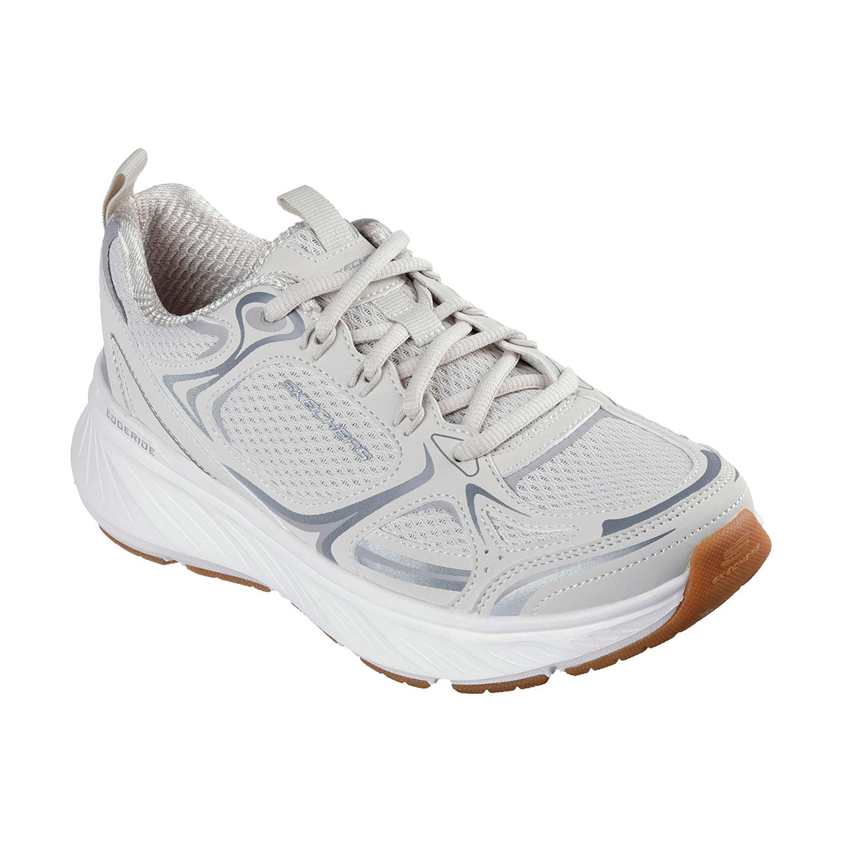 TENIS SKECHERS ENGERIDE SILVER PARA DAMA COLOR GRIS