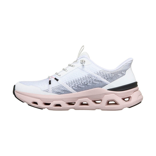 TENIS SKECHERS ALTUS-FAST LANE PARA DAMA COLOR BLANCO NEGRO ROSA